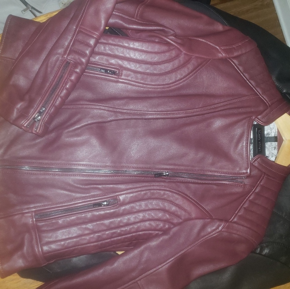 Leather jacket